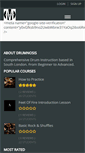 Mobile Screenshot of drumnosis.com